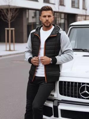 Férfi dzseki DSTREET TX4393 VILÁGOSSZÜRKE