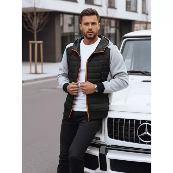 Férfi dzseki DSTREET TX4393 VILÁGOSSZÜRKE 