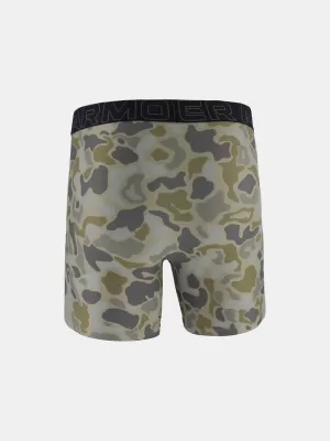 Férfi boxerek UNDER ARMOUR UA PERFORMANCE TECH - PRINT 6IN - 1PK 1383875-069 TITÁN