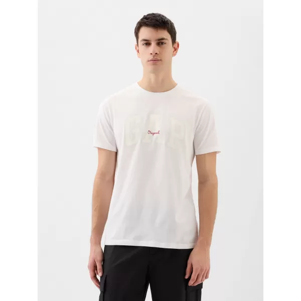  Férfi póló GAP LOGO TEE 471777-08 OPTIKA FEHÉR 