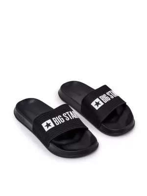 Férfi papucs BIG STAR JJ174505 BLACK Big Star Shoes