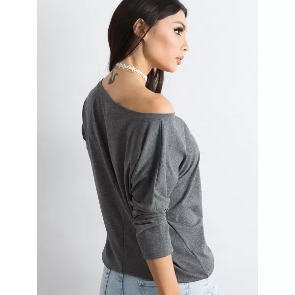  Női blúz BASIC FEEL GOOD RV-BZ-4691.36P SÖTÉTSZÜRKE 
