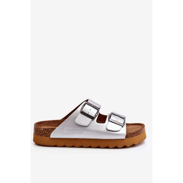  Női papucs BIG STAR LL274476 SILVER Big Star Shoes 