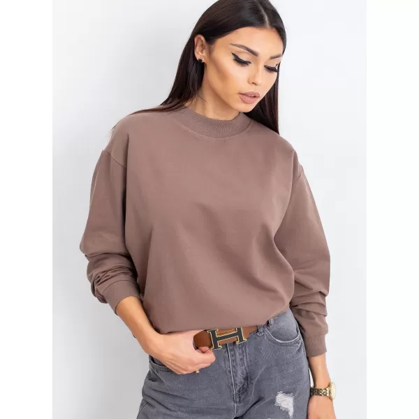  Női pulóver BASIC FEEL GOOD RV-BL-5185.92P BARNA 