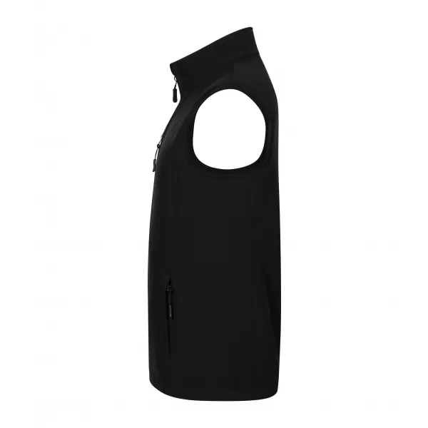  Férfi softshell mellény ALTISPORT NoPrint NP/ALM865 FEKETE 