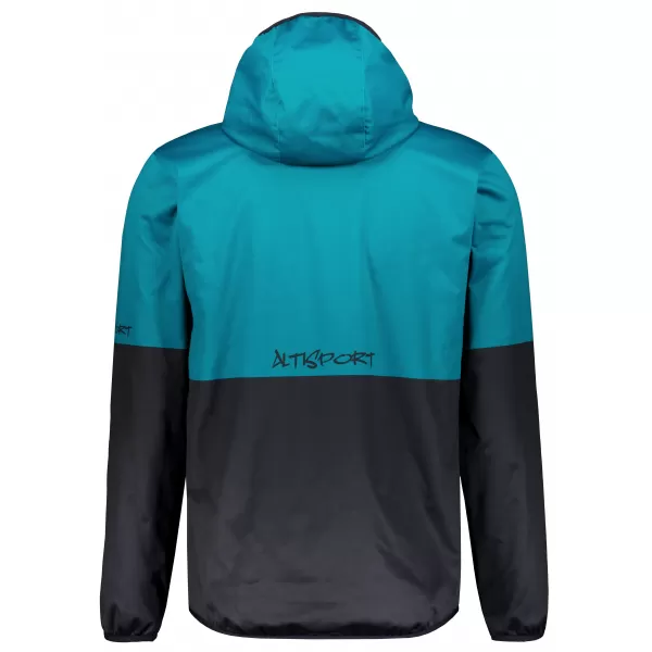  Férfi prémium softshell kabát ALTISPORT VOJ/ALM051JACK01 KEROZIN/FEKETE 