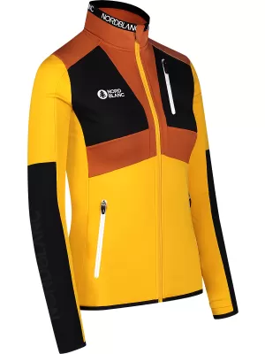 Női powerfleece pulóver NORDBLANC RIVA NBWFL8289 BOROSTYÁN