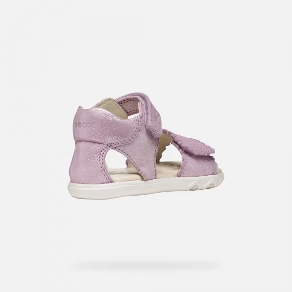  Lány szandál GEOX SANDAL STEPPIEUP B656QB000CRC8020 RÓZSASZÍN 