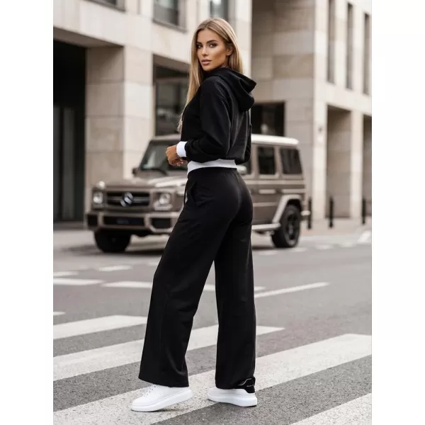  Női szett DSTREET AY0952 FEKETE 
