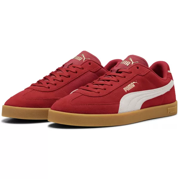  Csizma PUMA CLUB II ERA SUEDE 400717-08 FORATRED/P.WHITE/ FORATRED/P.WHITE/PUMA GOLD 