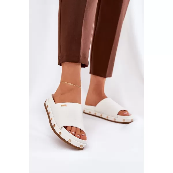  Női papucs BIG STAR RR274216 WHITE Big Star Shoes 
