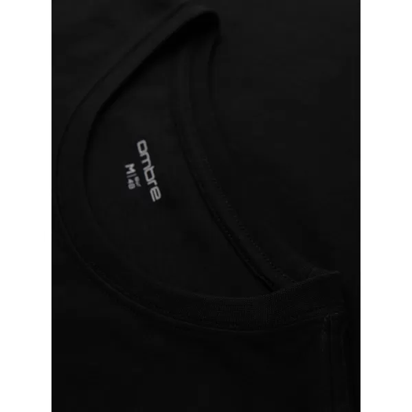  Férfi póló OMBRE OM-TSPT-0246 FEKETE 