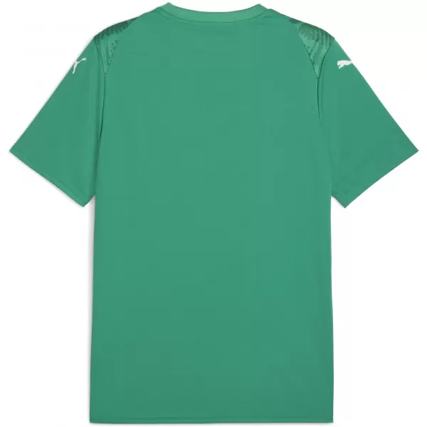  Férfi funkcionális póló PUMA TEAMULTIMATE JERSEY 706280-05 SPORT GREEN/ SPORT ZÖLD/PUMA FEHÉR 