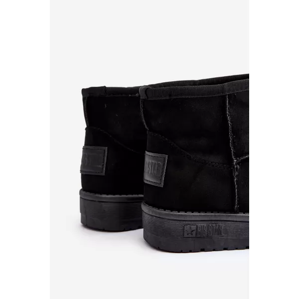  Gyermek téli cipő BIG STAR MM374054 BLACK Big Star Shoes 