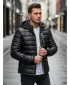 Férfi dzseki DSTREET TX5116 FEKETE