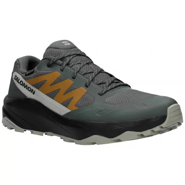 Férfi cipők SALOMON OUTSCAPE GTX L49139800 VÁROSI ELEGÁNS/FEKETE/RAGYOGÓ OLÍVA 