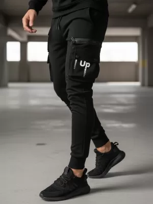Férfi nadrág DSTREET UX4155 FEKETE