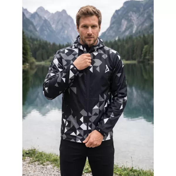  Férfi prémium softshell kabát ALTISPORT VOJ/ALM108JACK01 FEKETE 