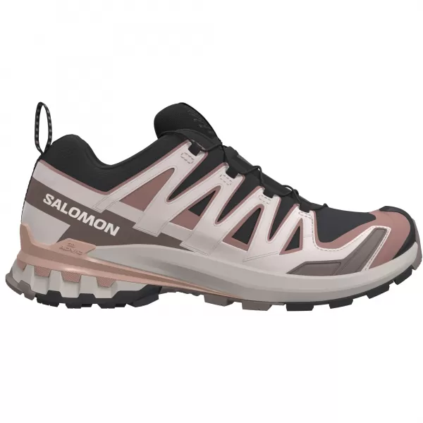  Női cipők SALOMON XA PRO 3D V9 W L47882800 FEKETE/BURLWOOD/MAHAGÓNI RÓZSA 