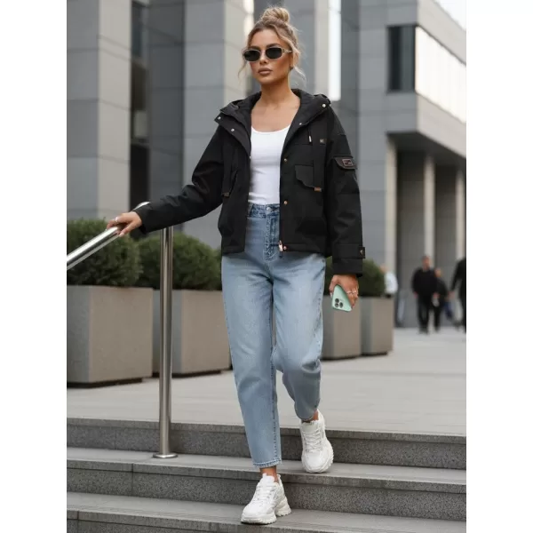  Női kabát DSTREET TY5636 FEKETE 