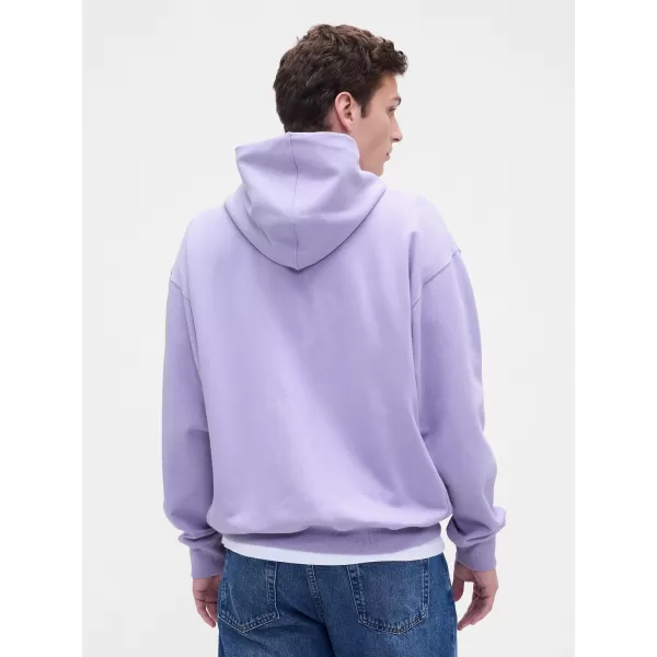  Férfi pulóver GAP LOGO PULLOVER HOODIE 781237-02 ORCHIDEA 