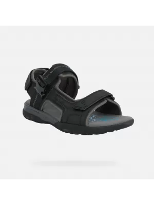 Férfi szandál GEOX SPHERICA EC5 G014392 FEKETE