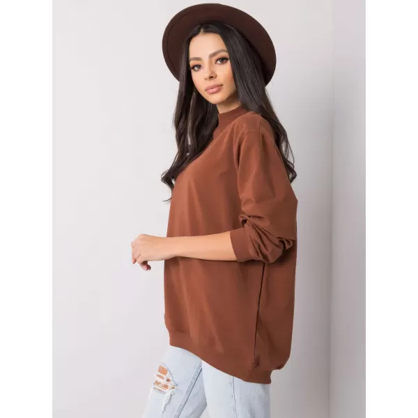  Női pulóver BASIC FEEL GOOD RV-BL-5185.81P BARNA 