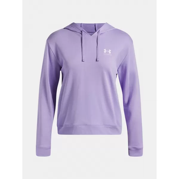  Női pulóver UNDER ARMOUR UA RIVAL TERRY HOODIE 6005511-538 LILA 
