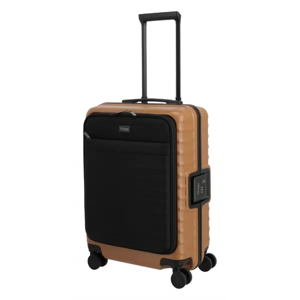  Fedélzeti bőrönd TITAN Overseas S Front pocket KANYON BRONZ 