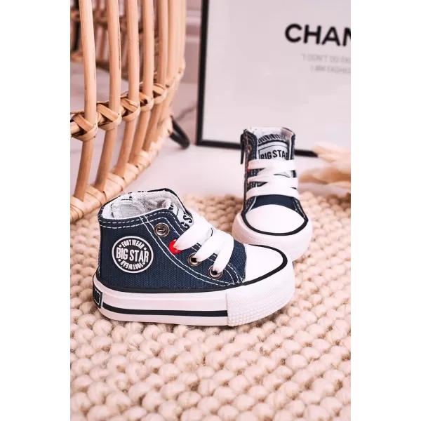  Gyermek tornacipő BIG STAR HH374189 NAVY Big Star Shoes 