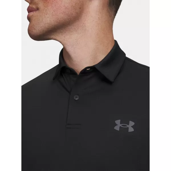  Férfi póló UNDER ARMOUR MATCHPLAY POLO 6009799-001 FEKETE 
