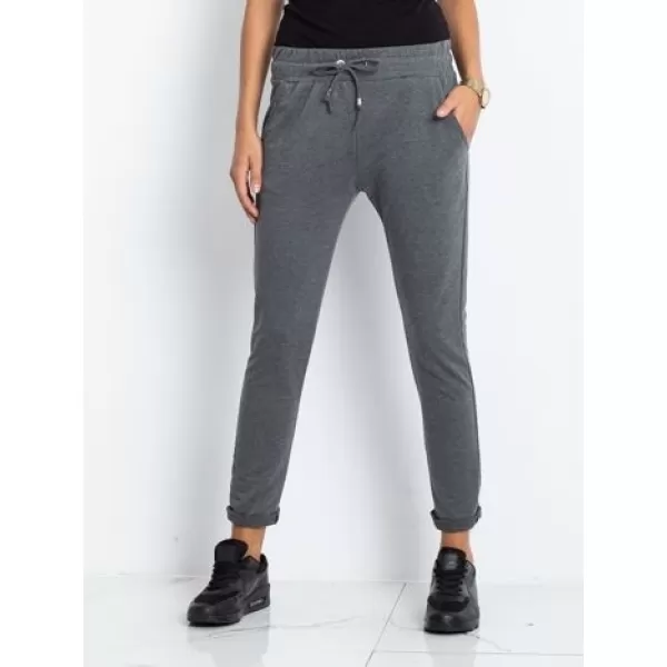  Női melegítőnadrág BASIC FEEL GOOD RV-DR-3698.09X SÖTÉTSZÜRKE 