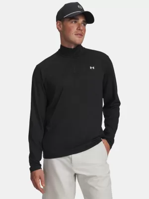 Férfi póló UNDER ARMOUR T2G 1/4 ZIP 6010129-001 FEKETE