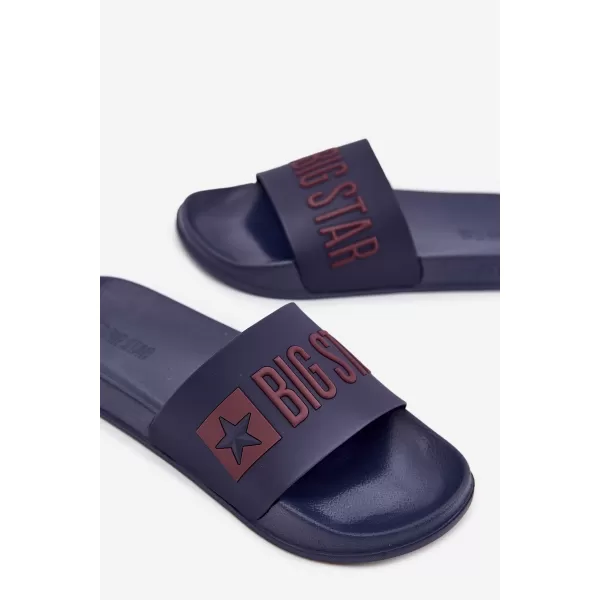  Férfi papucs BIG STAR SS174361 BLUE Big Star Shoes 