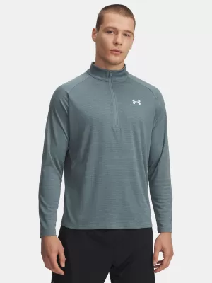 Férfi póló UNDER ARMOUR UA TECH TEXTURED 1/2 ZIP 1382797-587 KÉK