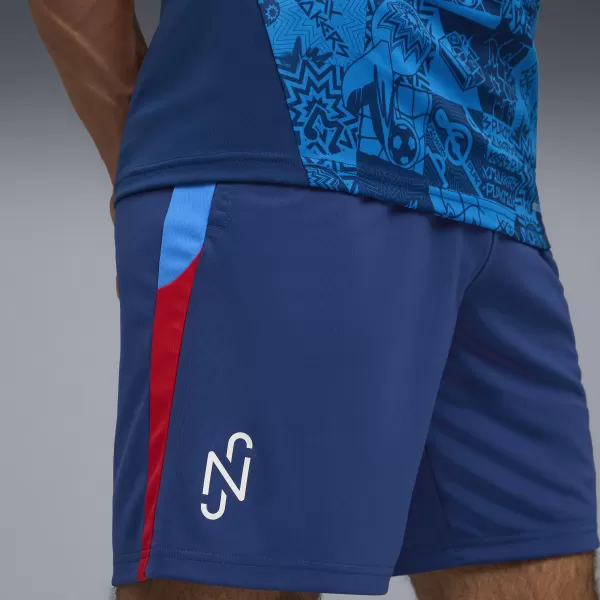  Férfi rövidnadrág PUMA NEYMAR JR PLAYMAKER TRGSHORT 660316-10 BLAZING BLUE/ LÁNGOLÓ KÉK/PUMA FEHÉR/ULTRA 