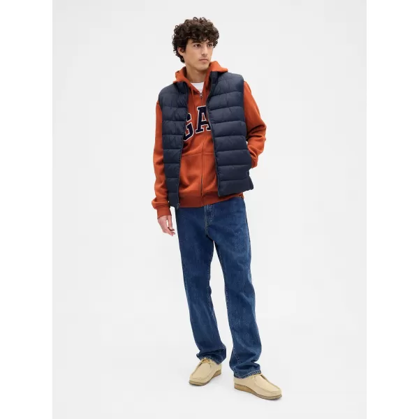  Férfi pulóver GAP LOGO HOODIE ZIP 674144-26 RÉZFŰSZER 