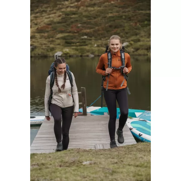  Női powerfleece pulóver NORDBLANC SEDGE NBWFL8291 BARNA 
