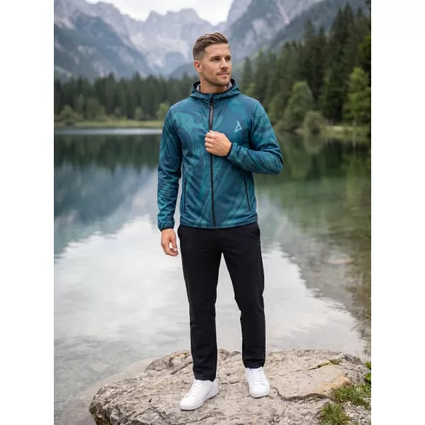  Férfi prémium softshell kabát ALTISPORT VOJ/ALM072JACK01 KEROZIN 