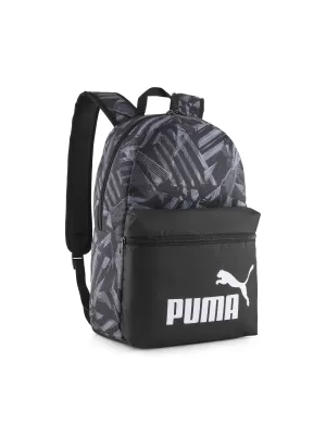 Hátizsák PUMA PHASE AOP BACKPACK 091169_05 PUMA FEKETE/GRAFIKUS AOP