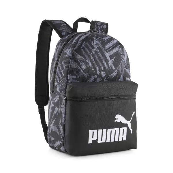  Hátizsák PUMA PHASE AOP BACKPACK 091169_05 PUMA FEKETE/GRAFIKUS AOP 