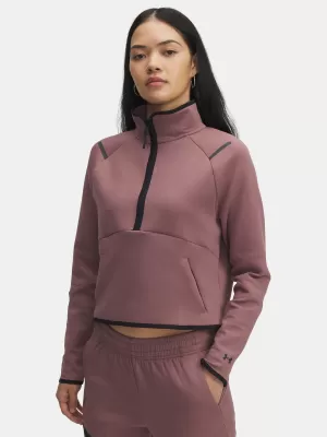 Női pulóver UNDER ARMOUR UNSTOPPABLE FLC HZ 6003671-651 BARNA