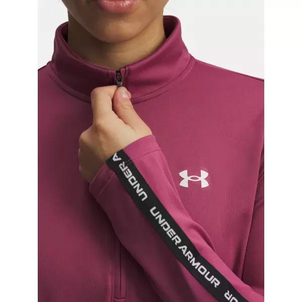  Női pulóver UNDER ARMOUR UA TECH WM TAPE HALF ZIP 6005100-659 PIROS 