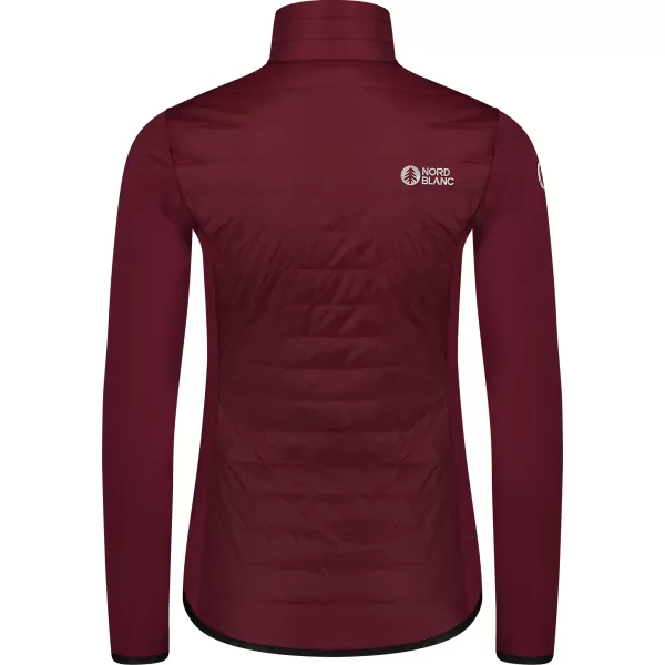  Női sportdzseki NORDBLANC HINTER NBWJL8361 BURGUNDIA 