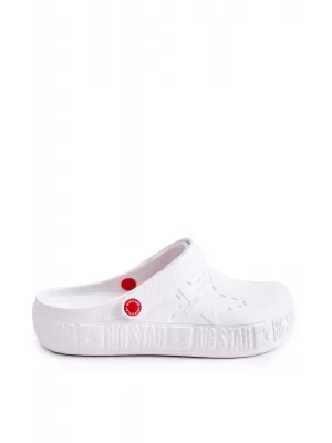 Férfi papucs BIG STAR II175003 WHITE Big Star Shoes