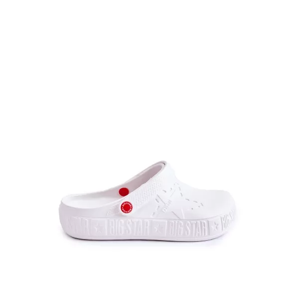  Férfi papucs BIG STAR II175003 WHITE Big Star Shoes 