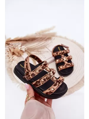 Gyermek szandál BOTO LUNESSA 38047 LEOPÁRD