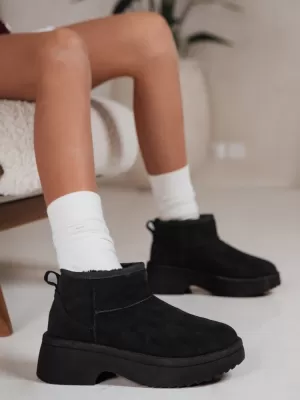 Női cipők DSTREET ZY1284 FEKETE