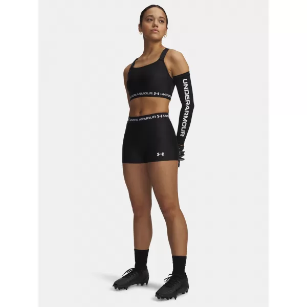  Női rövidnadrág HEATGEAR SHORTY 6010725-008 BLACK Under Armour 