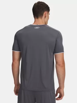 Férfi póló UNDER ARMOUR M CHALLENGER TRAIN SS 6009875-025 SZÜRKE